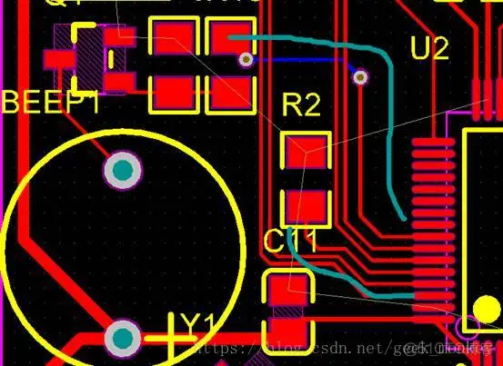 AD布局与布线技巧-基于125KHz门禁机实操_布局_40